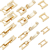 SUNNYCLUE 16Pcs 2 Styles Eco-Friendly Brass Watch Band Clasps KK-SC0004-12-1