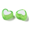 Heart Acrylic Beads TACR-S117-04F-2