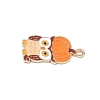 Thanksgiving Day Alloy Enamel Pendants ENAM-I077-01KCG-03-2
