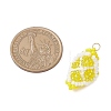 Glass Seed Beaded Fruit Pendants PALLOY-MZ00894-04-2