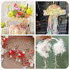 Acrylic Round Beaded Link Chains DIY-MB0007-001F-9