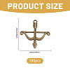 100Pcs Tibetan Style Alloy Pendants FIND-CA0010-59AB-2