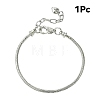 1Pc Brass European Style Bracelets For Jewelry Making MAK-YW0001-19-1