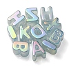 Opaque Rainbow Iridescent Acrylic Beads OACR-P010-23H-1