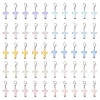 Plastic Cross Pendant Decorations HJEW-JM04519-2