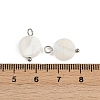 Natural Shell Disc Pendants STAS-D378-31P-3