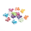 AB Color Plated Acrylic Beads X-PACR-R197-M-2