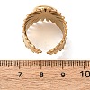 V-Shaped 304 Stainless Steel Cuff Ring Components SA-CBAC0DF-01B-G-3