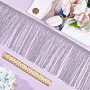 Polyester Fringe Tassel Trim DIY-WH0320-56B-3