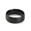 201 Stainless Steel Plain Band Ring for Men Women RJEW-WH0010-06F-MB-2