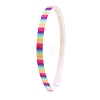 Cute Glitter ABS Plastic Hair Bands PW-WG6FA95-05-1