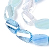 Electroplate Mixed Styles Glass Beads Strands EGLA-N022-10A-A05-3