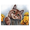 Cat DIY Diamond Painting Kits PW-WG313F1-13-1