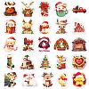 50Pcs Christmas Theme Cartoon Paper Stickers DIY-P085-08-6