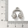 Anti-Tarnish 304 Stainless Steel Pendants STAS-Q334-15P-3