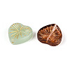 Baking Paint Transparent Glass Beads X-DGLA-N018-12-2