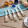150Pcs Paint Wood Brushes AJEW-WA0003-45-5