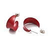 Non-Tarnish 304 Stainless Steel Chunky Stud Earrings EJEW-P202-09P-03-2