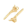 Brass Pendants KK-CBABBCE-03C-G-2