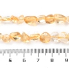Heated Natural Citrine Beads Strands X-G-P497-01C-39-6