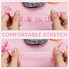10Yards 5 Colors Polyecotton Elastic Ribbon OCOR-GF0006-18-6