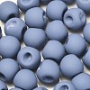 Rubberized Acrylic Beads OACR-G012-05E-3