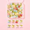 50Pcs Transparent Acrylic Pendants PALLOY-FS00043-03-6