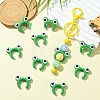 20Pcs Frog Ear Silicone Focal Beads SIL-CJ0002-83B-6