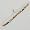 Vintage Ethnic Style Glass Tila Beaded Handmade Slider Bracelets for Women ZN9527-14-1