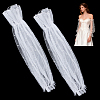 Polyester Detachable Mesh Puff Sleeves AJEW-WH0485-43A-6