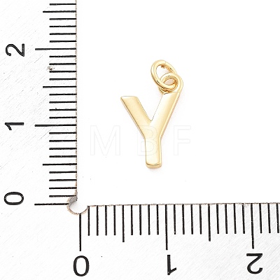 Rack Plating Brass Pendants KK-C065-05Y-G-1