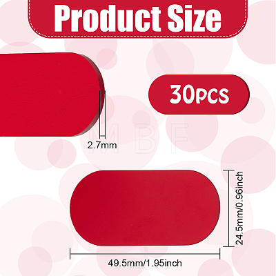 30Pcs Acrylic Sheet FIND-FG0003-58C-03-1