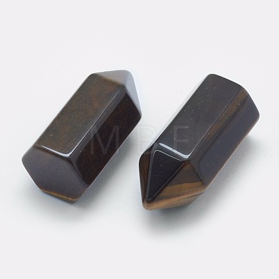 Natural Tiger Eye Pointed Beads G-G760-K11-1