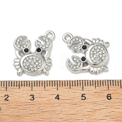 Alloy Crystal Rhinestone Pendants FIND-G108-04A-P-1