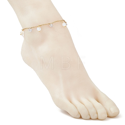 304 Stainless Steel Link Chain Anklets AJEW-AN00699-02-1