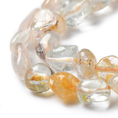 Natural Topaz Beads Strands G-I351-A10-1