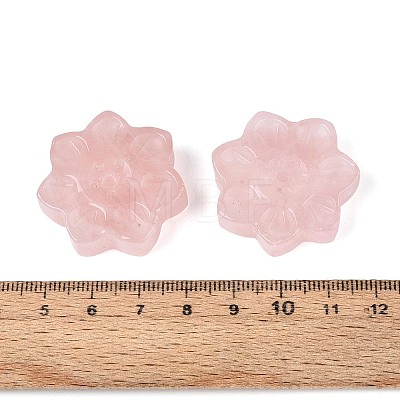 Natural Rose Quartz Incense Burners G-N345-11B-1