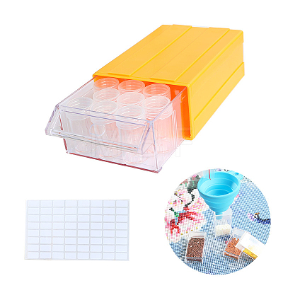 Diamond Painting Storage Stackable Bead Organizer Drawers DIAM-PW0010-32B-01-1