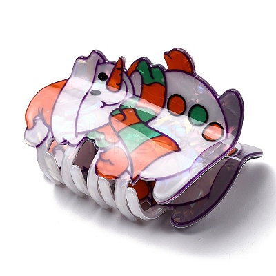 Christmas PVC Claw Hair Clips for Women Girls PHAR-Z007-01C-1