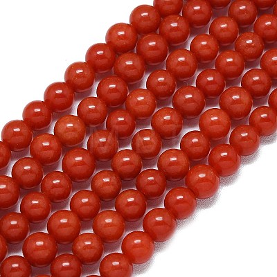 Natural Malaysia Jade Beads Strands G-B165-C10-8mm-1