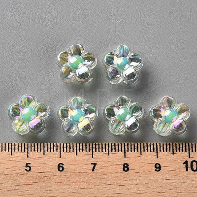 Transparent Acrylic Beads TACR-S152-06B-SS2111-1