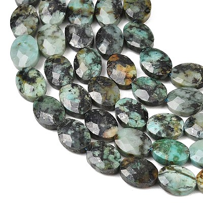 Natural African Turquoise(Jasper) Beads Strands G-H349-A01-16-1