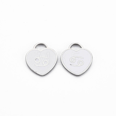 304 Stainless Steel Pendants STAS-S117-025L-1