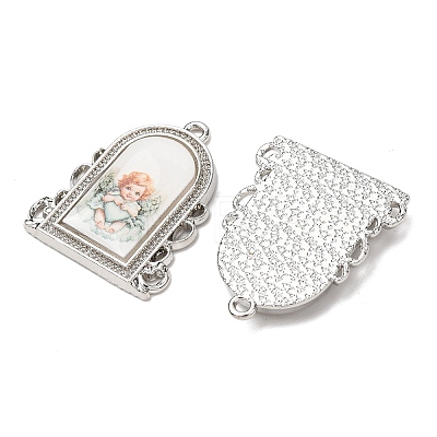 Alloy Epoxy Resin Pendants FIND-K031-01P-01-1