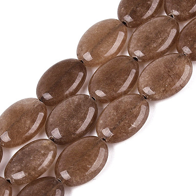 Dyed Natural White Jade Beads Strands G-N370-01A-09-1