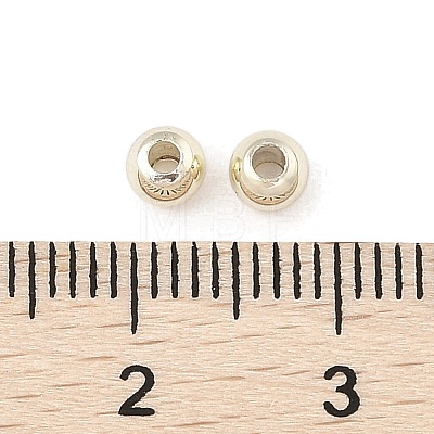 Rack Plating Brass Round Beads KK-A235-01LG-03-1