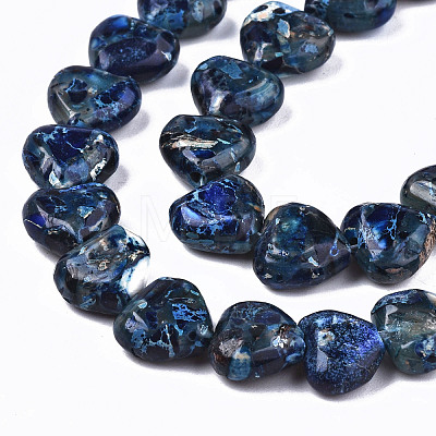 Natural Imperial Jasper Beads Strands G-S366-065E-1