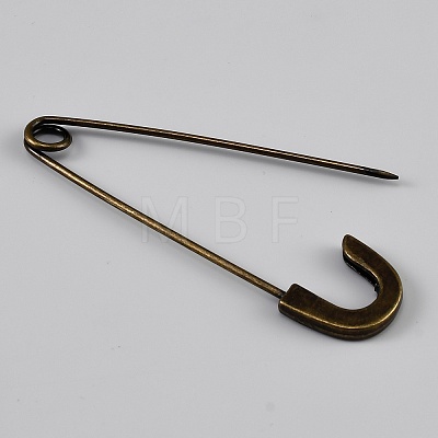 Zinc Alloy Big Safety Pins FIND-WH0365-259C-AB-1