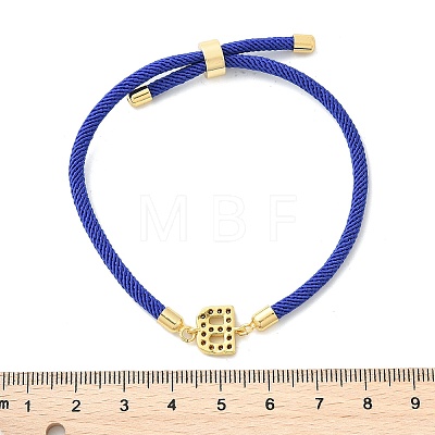 Adjustable Nylon Cord Bracelets BJEW-C096-01G-02-1