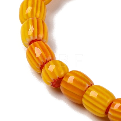 Handmade Lampwork Beads Strands LAMP-K041-01A-17-1